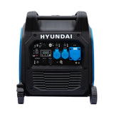 HYUNDAI Inverter Stromerzeuger HY6500SEi D, Notstromaggregat, Generator mit 6.5 kW, Stromgenerator mit E-Start, Benzin Stromaggregat