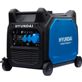 HYUNDAI Inverter Stromerzeuger HY6500SEi D, Notstromaggregat, Generator mit 6.5 kW, Stromgenerator mit E-Start, Benzin Stromaggregat